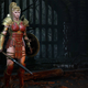 A screenshot of an angry Amazon character from Diablo II: Resurrected.